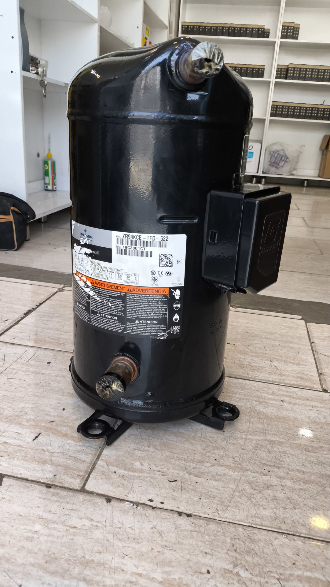 کمپرسور اسکرال کوپلند ZR94KCE_TFD_522
